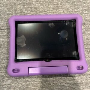 Purple Amazon kids kindle Tablet with Protective Case